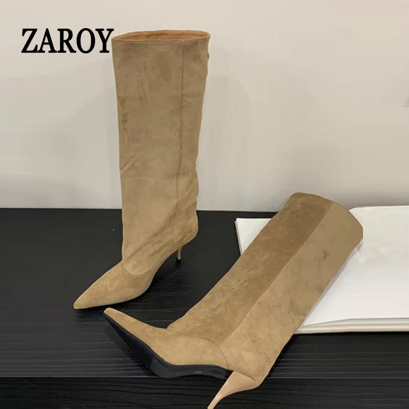 ZAROY Kniehohe Damenstiefel Wi – Knee High Boots Women Bewertung und Preis
