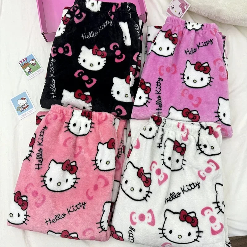 Hello Kitty, weiche Flanell-Sc – Women Shoes Xxl Bewertung und Preis