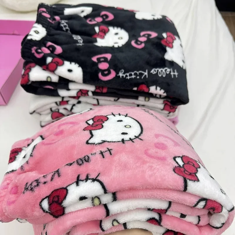 Hello Kitty, weiche Flanell-Sc – Women Shoes Xxl Bewertung und Preis