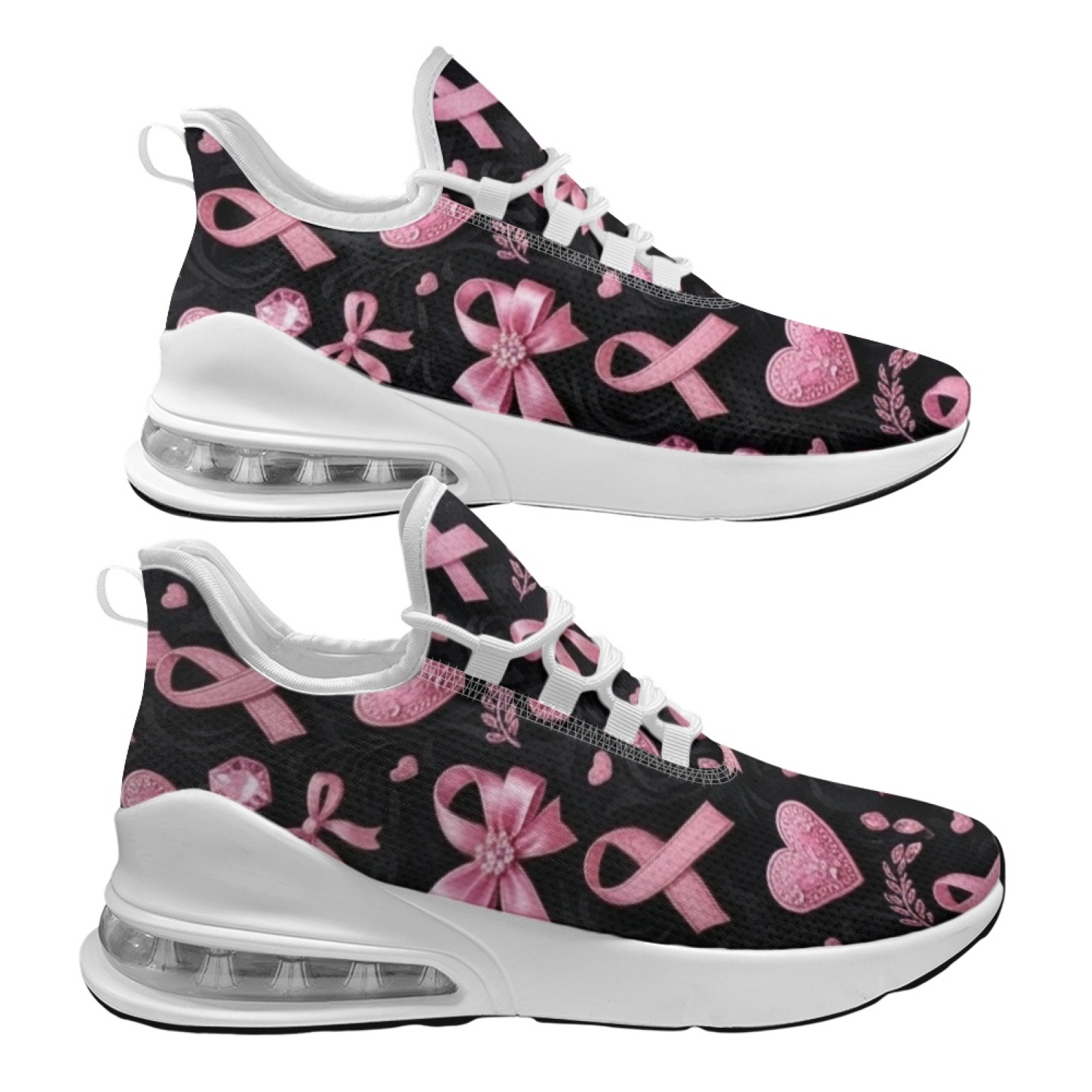 PENSTROLL Brustkrebs-Print Str – Women Shoes Tennis Bewertung und Preis