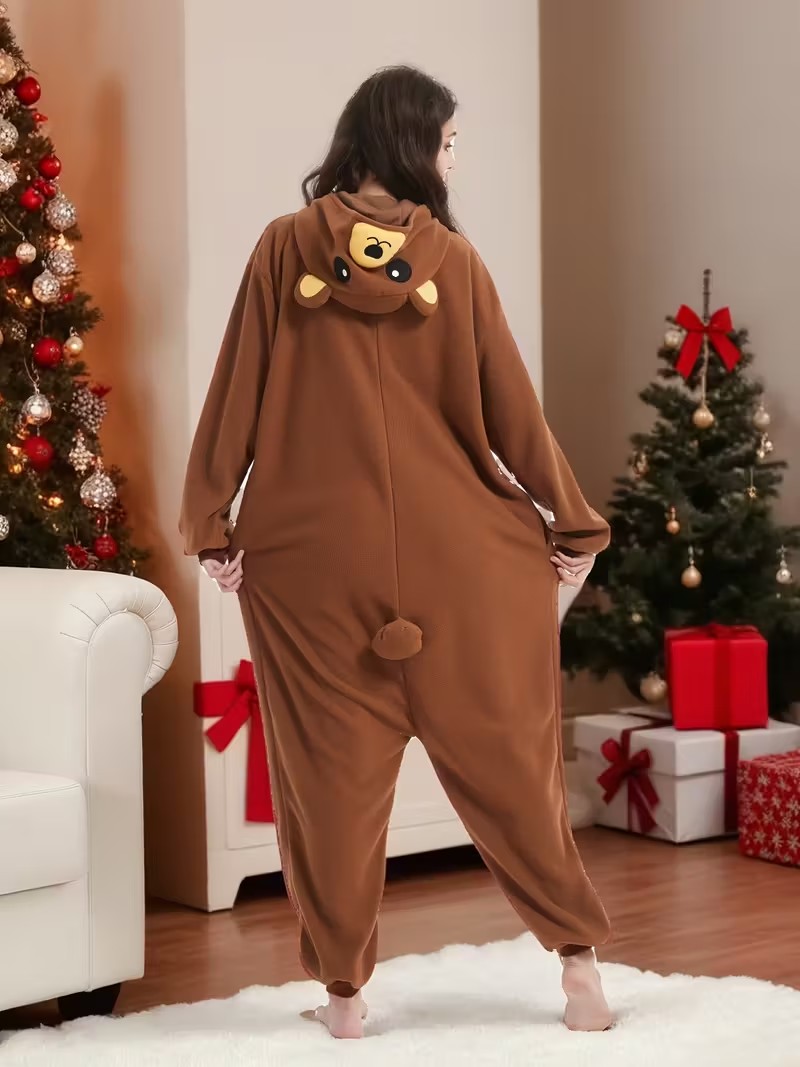 Erwachsenen-Braubär-Kigurumi-E – Women Shoes Xxl Bewertung und Preis