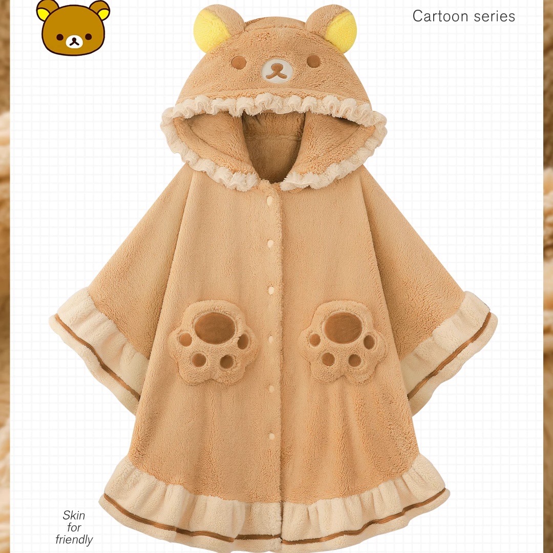 Rilakkuma Kapuzen-Poncho-Badem – Women Shoes Xxl Bewertung und Preis