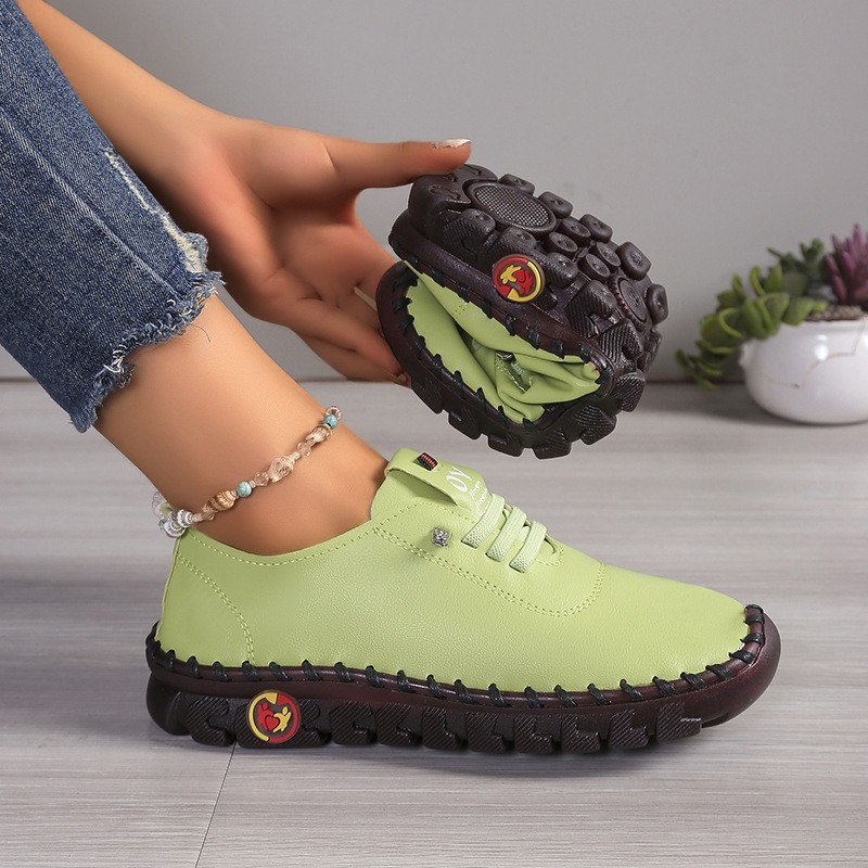 Damen-Lederschuhe, Freizeitmod – Oxford Lace Up Women Bewertung und Preis