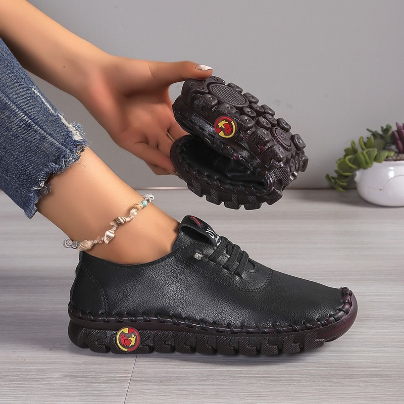 Damen-Lederschuhe, Freizeitmod – Oxford Lace Up Women Bewertung und Preis