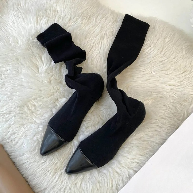 Hohe Kniestrümpfe, Schuhe 2025 – Sock Boot Women Bewertung und Preis