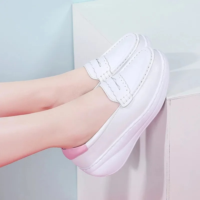 2025 Weiß Rosa Krankenschweste – Women Shoes Tennis Bewertung und Preis