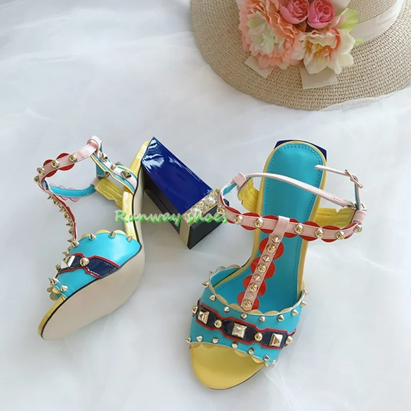 Strass-Perlen-Absatz-T-Riemen- – Women'S Shoes Clogs Bewertung und Preis