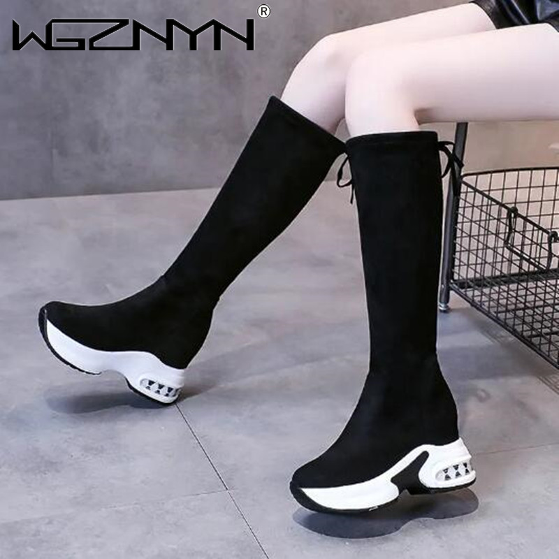 Winter Warme Chunky Plattform  – Knee High Boots Women Bewertung und Preis