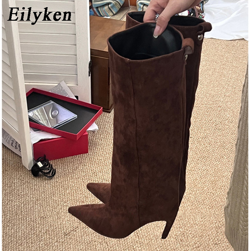 Eilyken Sexy Dünne High Heels  – Knee High Boots Women Bewertung und Preis