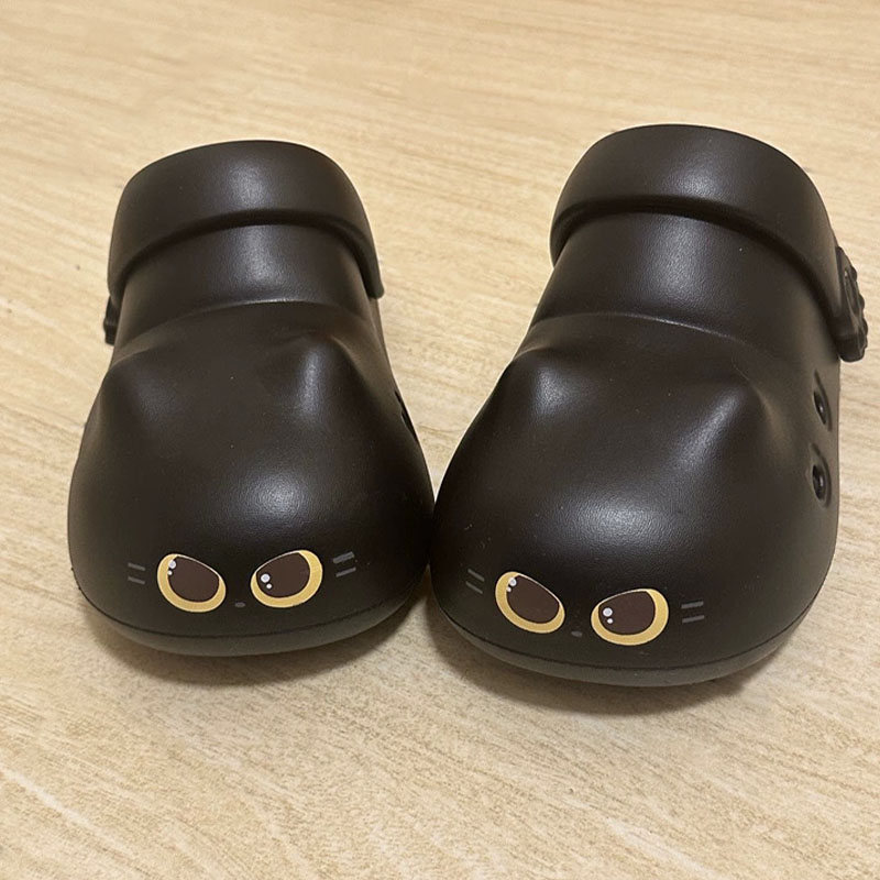 Neue kreative schwarze Katzenp – Women'S Shoes Clogs Bewertung und Preis